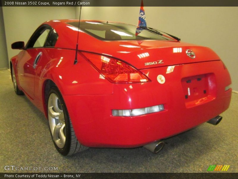 Nogaro Red / Carbon 2008 Nissan 350Z Coupe