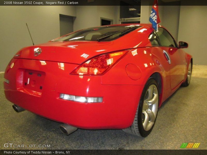 Nogaro Red / Carbon 2008 Nissan 350Z Coupe