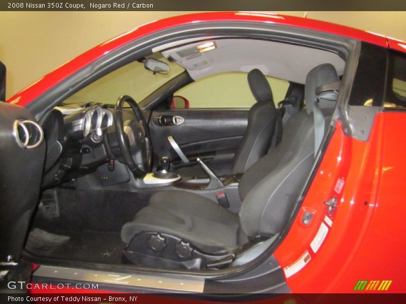 Nogaro Red / Carbon 2008 Nissan 350Z Coupe
