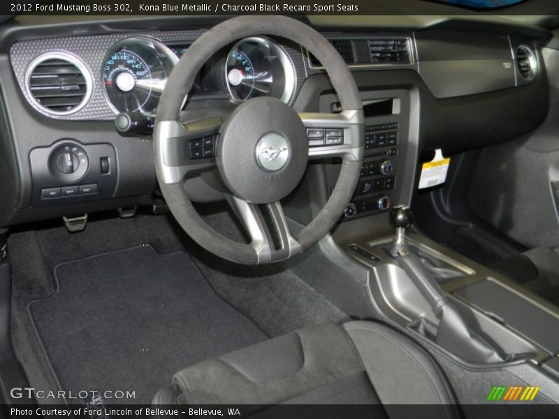 Dashboard of 2012 Mustang Boss 302