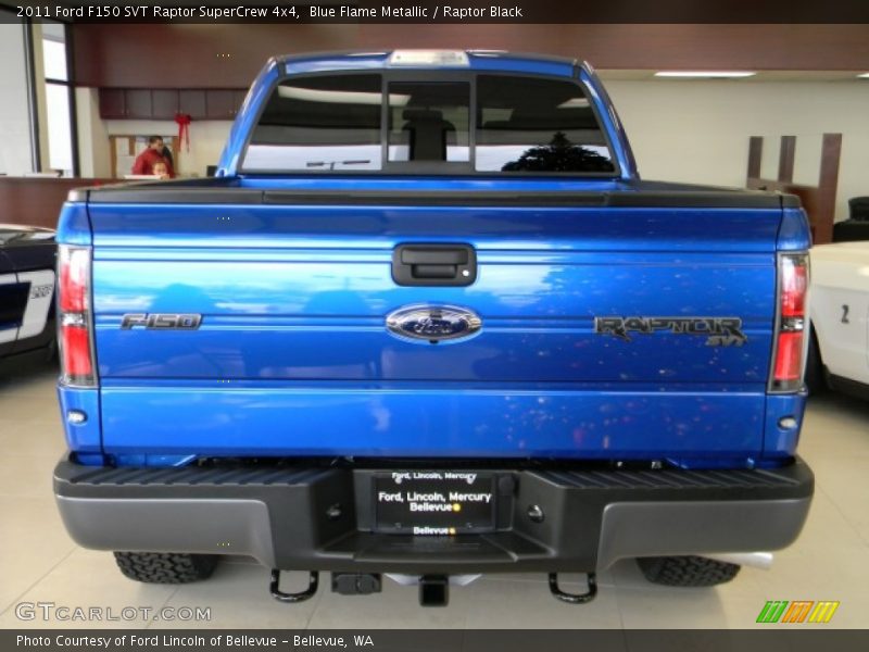 Blue Flame Metallic / Raptor Black 2011 Ford F150 SVT Raptor SuperCrew 4x4