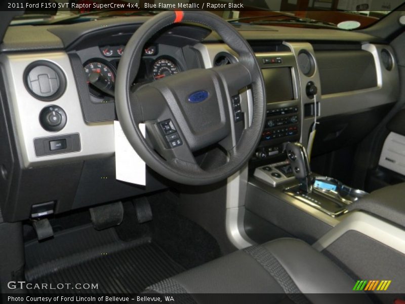 Dashboard of 2011 F150 SVT Raptor SuperCrew 4x4