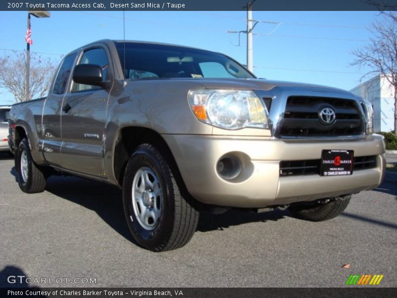 Desert Sand Mica / Taupe 2007 Toyota Tacoma Access Cab
