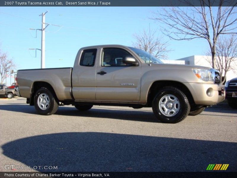 Desert Sand Mica / Taupe 2007 Toyota Tacoma Access Cab