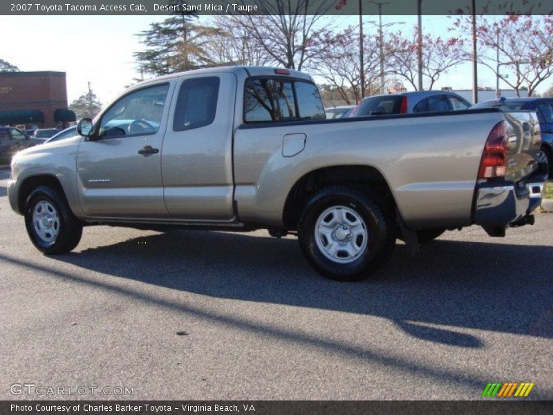 Desert Sand Mica / Taupe 2007 Toyota Tacoma Access Cab