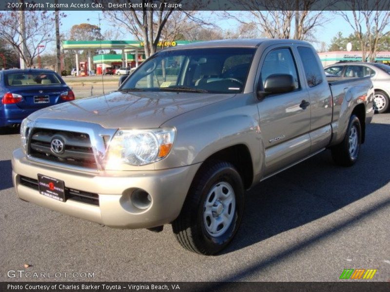 Desert Sand Mica / Taupe 2007 Toyota Tacoma Access Cab