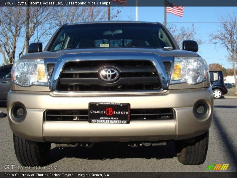 Desert Sand Mica / Taupe 2007 Toyota Tacoma Access Cab