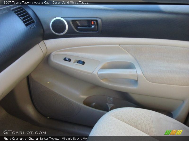 Desert Sand Mica / Taupe 2007 Toyota Tacoma Access Cab