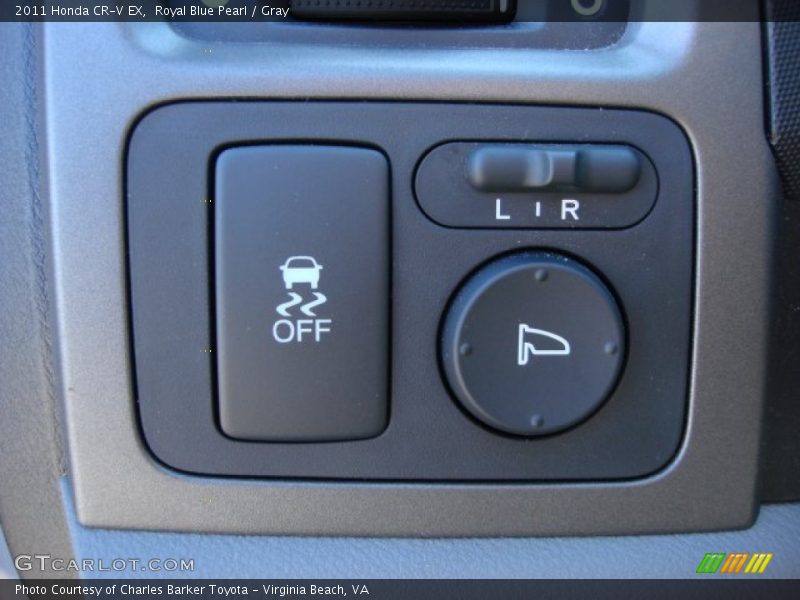 Royal Blue Pearl / Gray 2011 Honda CR-V EX
