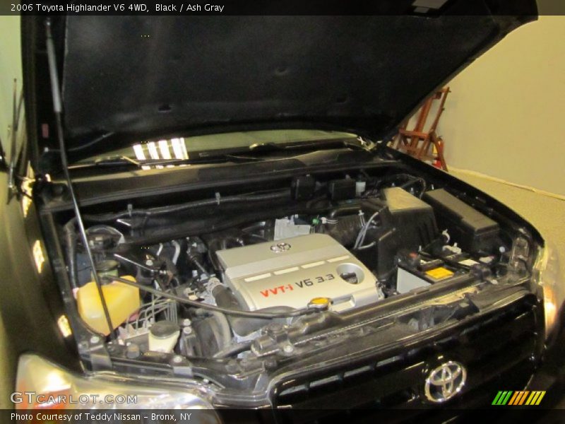Black / Ash Gray 2006 Toyota Highlander V6 4WD