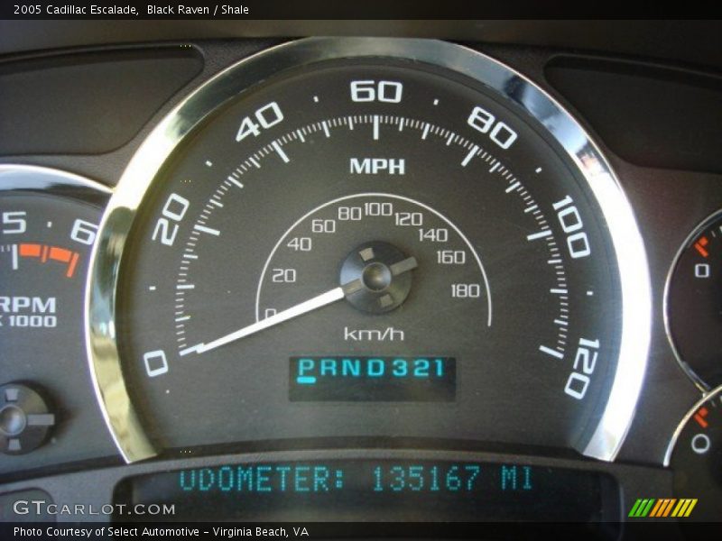 Black Raven / Shale 2005 Cadillac Escalade