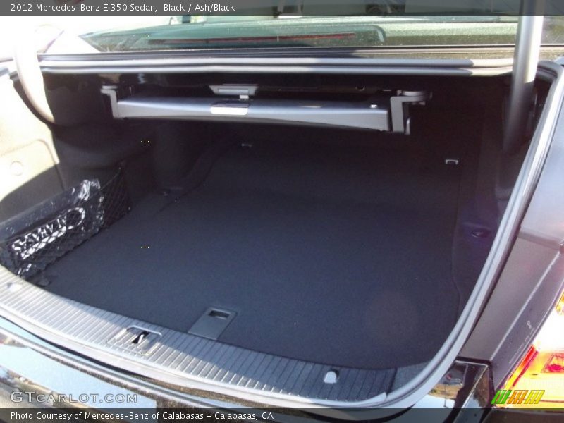 Black / Ash/Black 2012 Mercedes-Benz E 350 Sedan