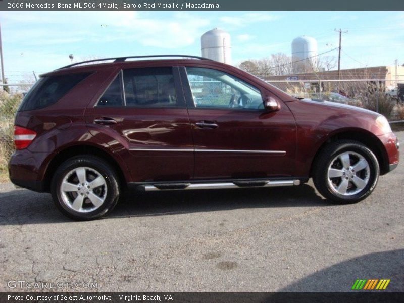 Barolo Red Metallic / Macadamia 2006 Mercedes-Benz ML 500 4Matic