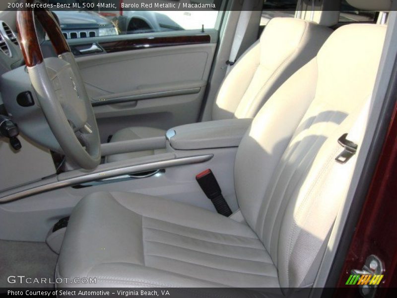 Barolo Red Metallic / Macadamia 2006 Mercedes-Benz ML 500 4Matic