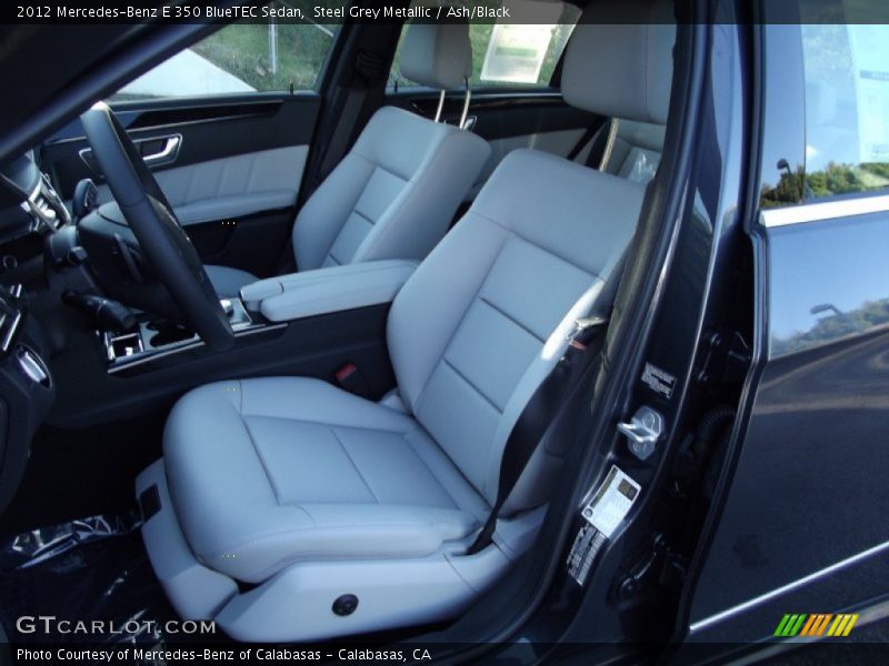 Steel Grey Metallic / Ash/Black 2012 Mercedes-Benz E 350 BlueTEC Sedan