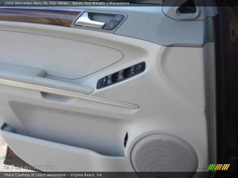 Barolo Red Metallic / Macadamia 2006 Mercedes-Benz ML 500 4Matic