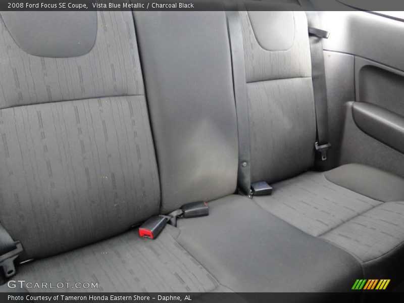 Vista Blue Metallic / Charcoal Black 2008 Ford Focus SE Coupe