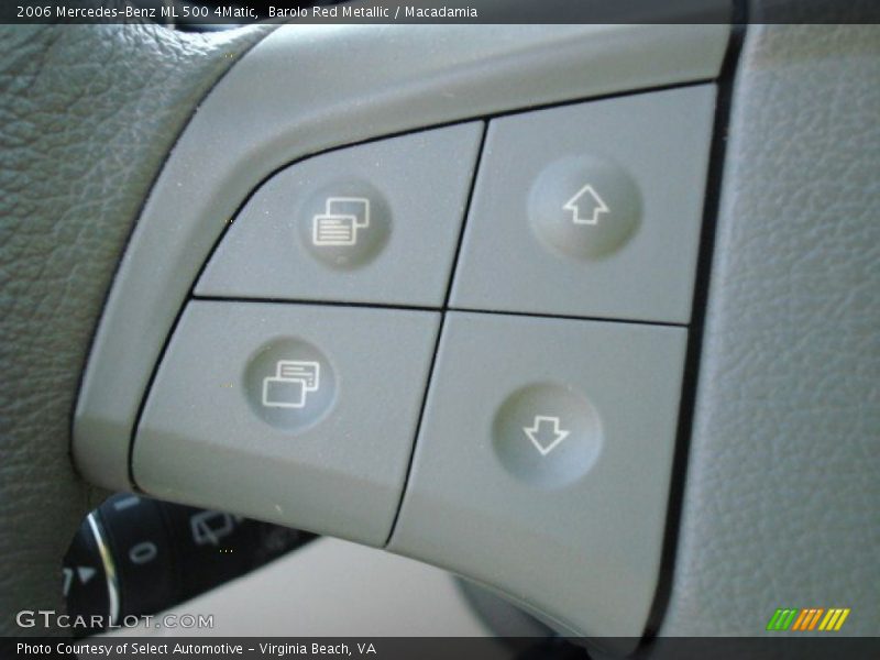 Barolo Red Metallic / Macadamia 2006 Mercedes-Benz ML 500 4Matic