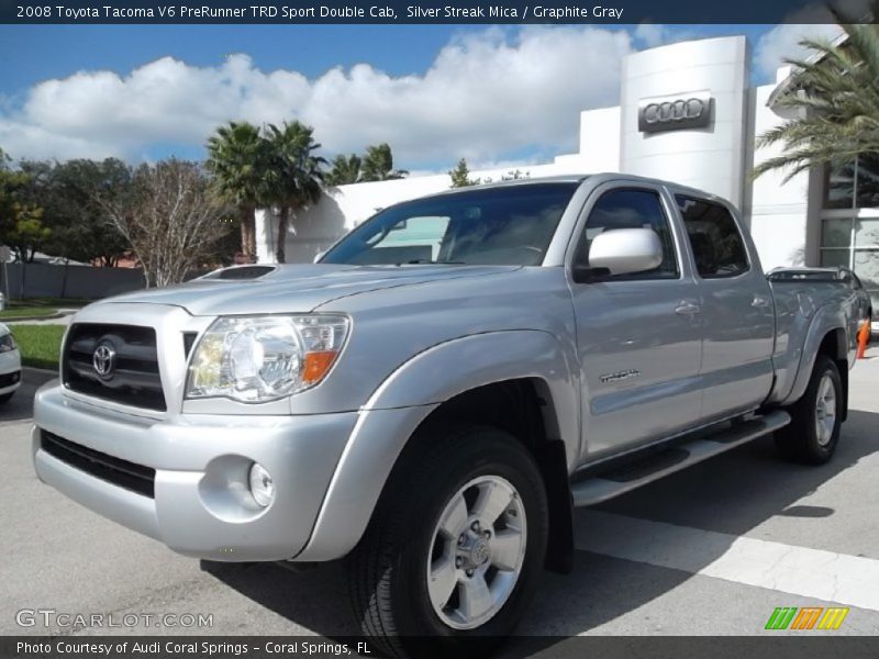 Front 3/4 View of 2008 Tacoma V6 PreRunner TRD Sport Double Cab