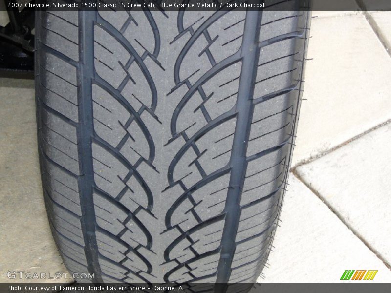 Blue Granite Metallic / Dark Charcoal 2007 Chevrolet Silverado 1500 Classic LS Crew Cab