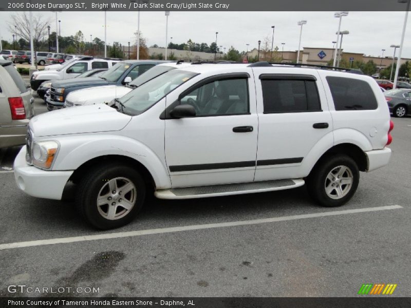 Bright White / Dark Slate Gray/Light Slate Gray 2006 Dodge Durango SLT
