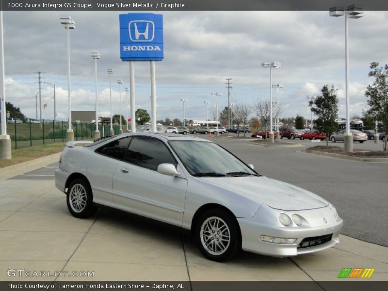 Vogue Silver Metallic / Graphite 2000 Acura Integra GS Coupe
