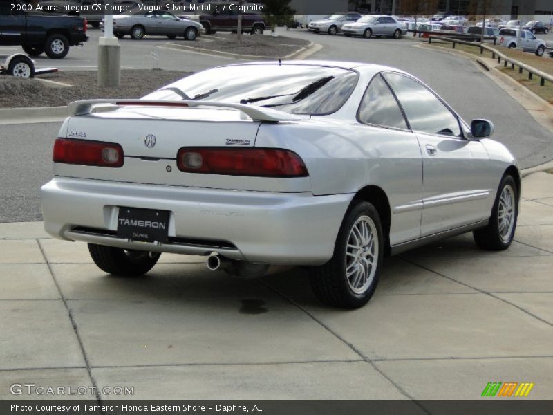 Vogue Silver Metallic / Graphite 2000 Acura Integra GS Coupe