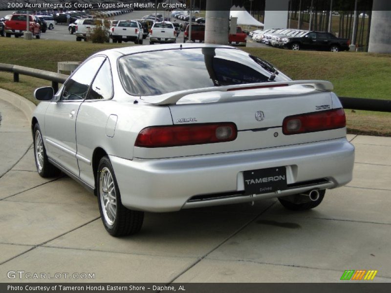 Vogue Silver Metallic / Graphite 2000 Acura Integra GS Coupe