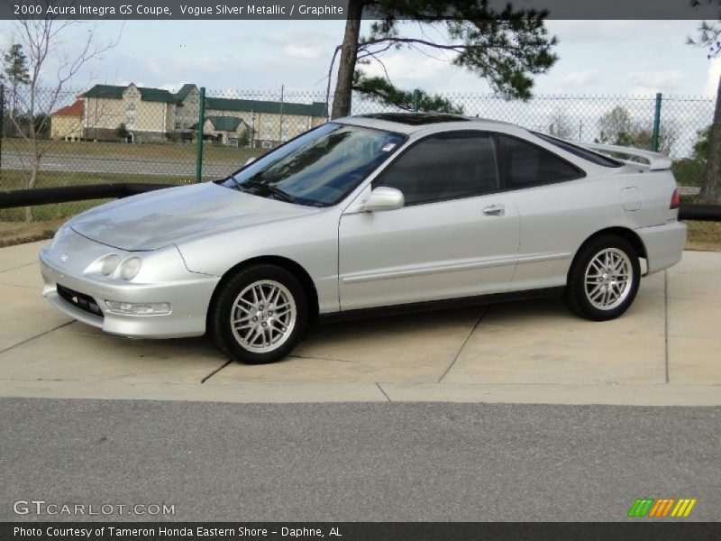 Vogue Silver Metallic / Graphite 2000 Acura Integra GS Coupe