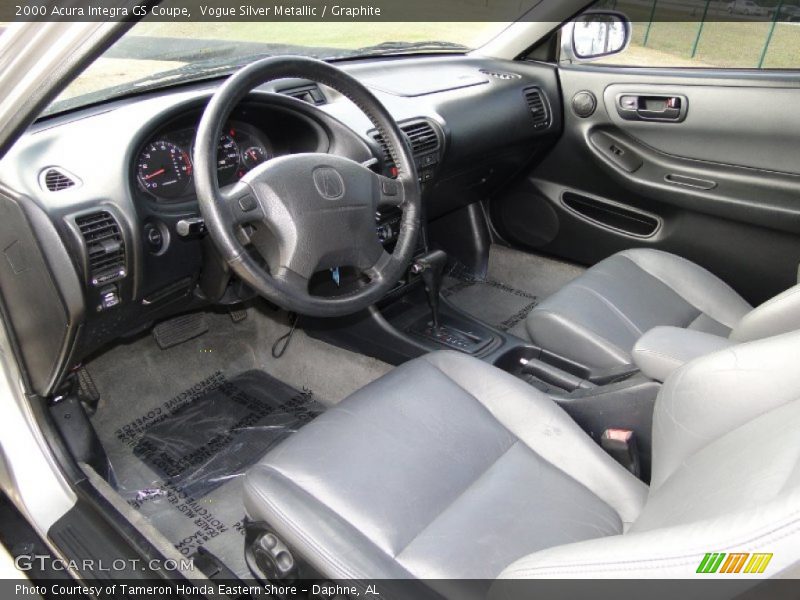 Graphite Interior - 2000 Integra GS Coupe 