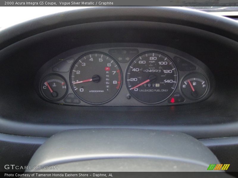  2000 Integra GS Coupe GS Coupe Gauges