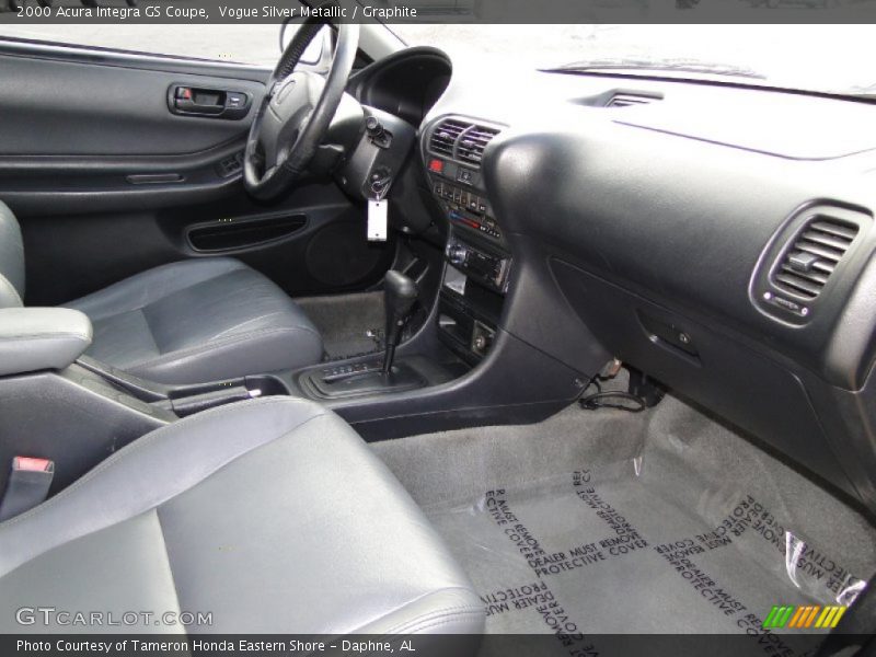 Vogue Silver Metallic / Graphite 2000 Acura Integra GS Coupe