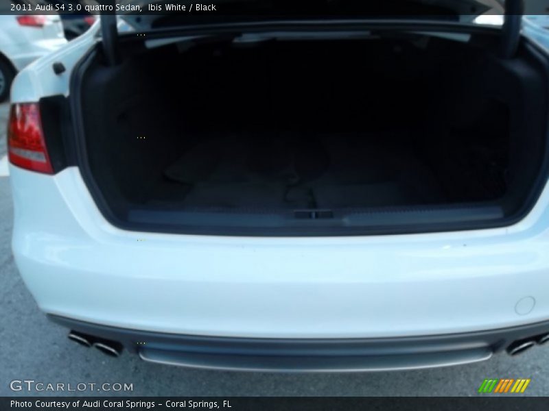 Ibis White / Black 2011 Audi S4 3.0 quattro Sedan