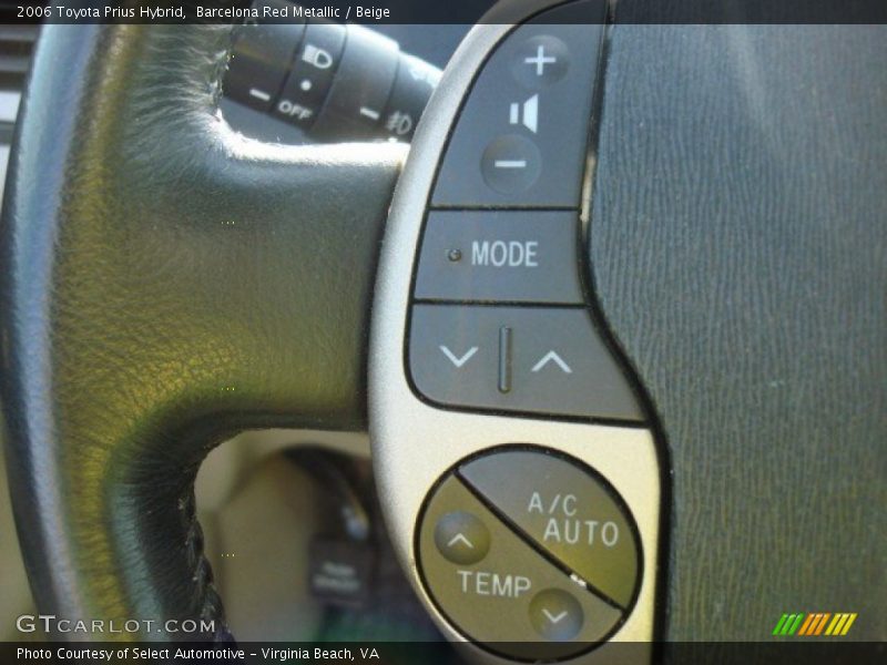 Barcelona Red Metallic / Beige 2006 Toyota Prius Hybrid