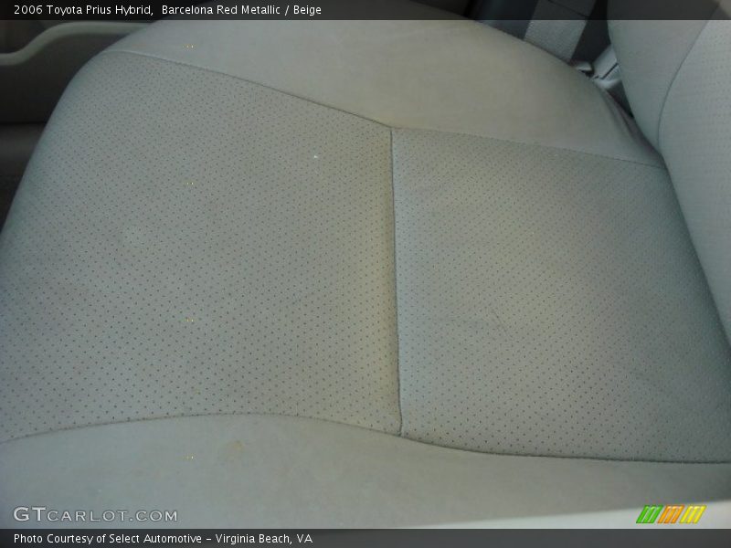 Barcelona Red Metallic / Beige 2006 Toyota Prius Hybrid