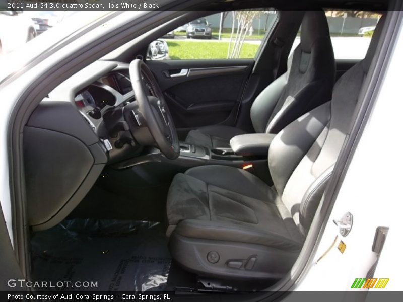 Ibis White / Black 2011 Audi S4 3.0 quattro Sedan