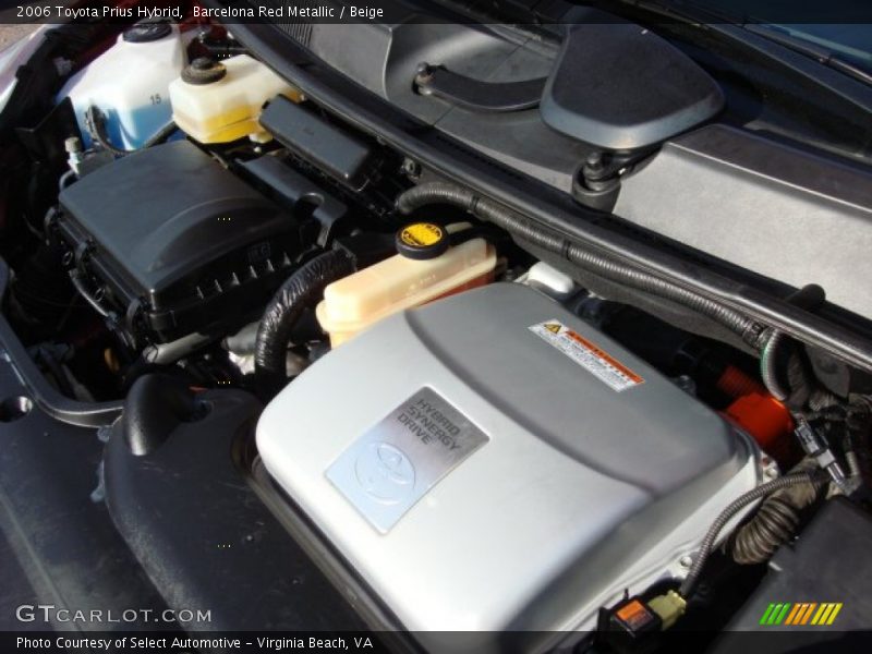 Barcelona Red Metallic / Beige 2006 Toyota Prius Hybrid