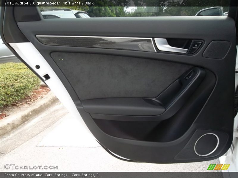 Ibis White / Black 2011 Audi S4 3.0 quattro Sedan