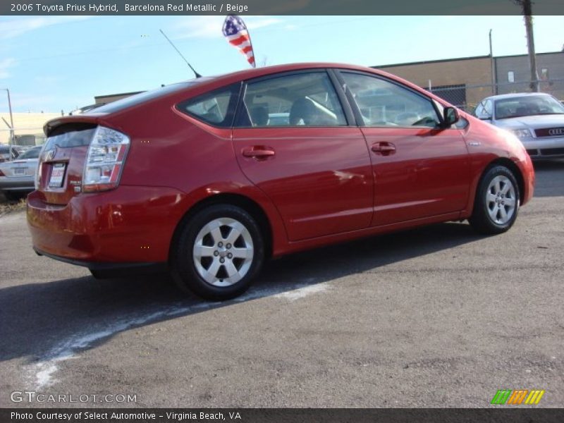 Barcelona Red Metallic / Beige 2006 Toyota Prius Hybrid