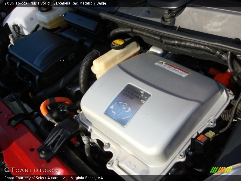 Barcelona Red Metallic / Beige 2006 Toyota Prius Hybrid
