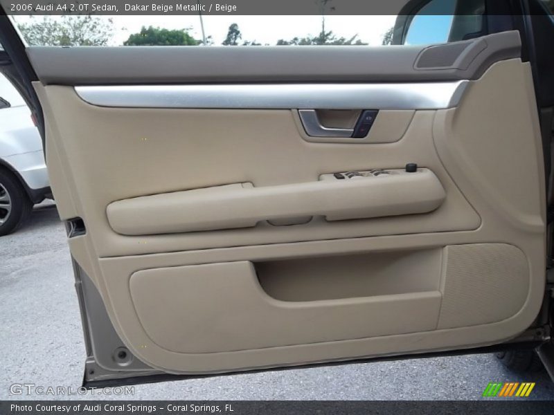 Dakar Beige Metallic / Beige 2006 Audi A4 2.0T Sedan
