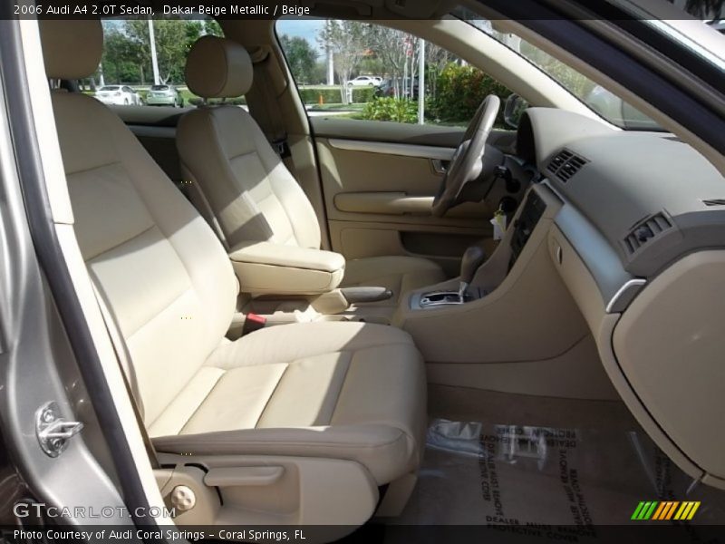 Dakar Beige Metallic / Beige 2006 Audi A4 2.0T Sedan