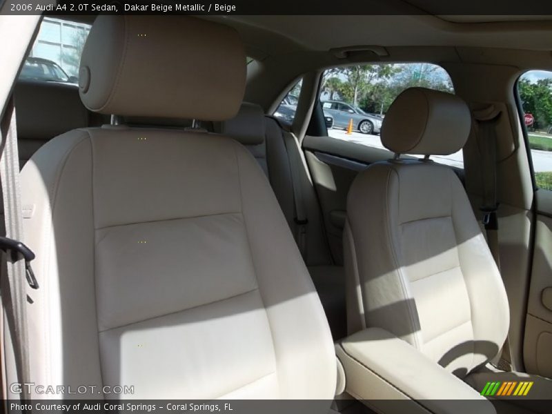 Dakar Beige Metallic / Beige 2006 Audi A4 2.0T Sedan