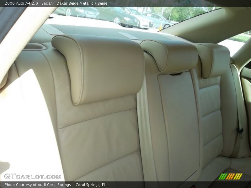 Dakar Beige Metallic / Beige 2006 Audi A4 2.0T Sedan