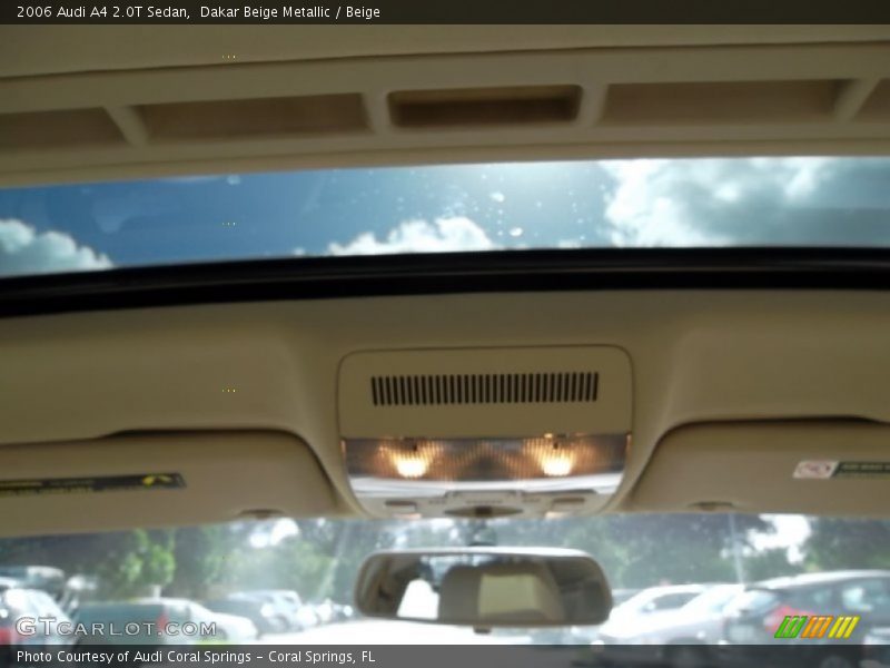 Dakar Beige Metallic / Beige 2006 Audi A4 2.0T Sedan