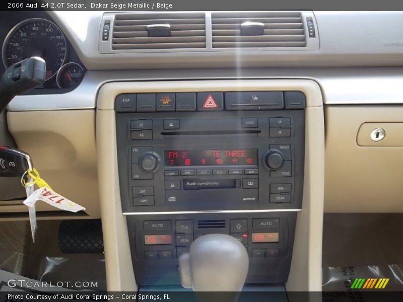 Dakar Beige Metallic / Beige 2006 Audi A4 2.0T Sedan