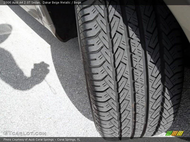Dakar Beige Metallic / Beige 2006 Audi A4 2.0T Sedan