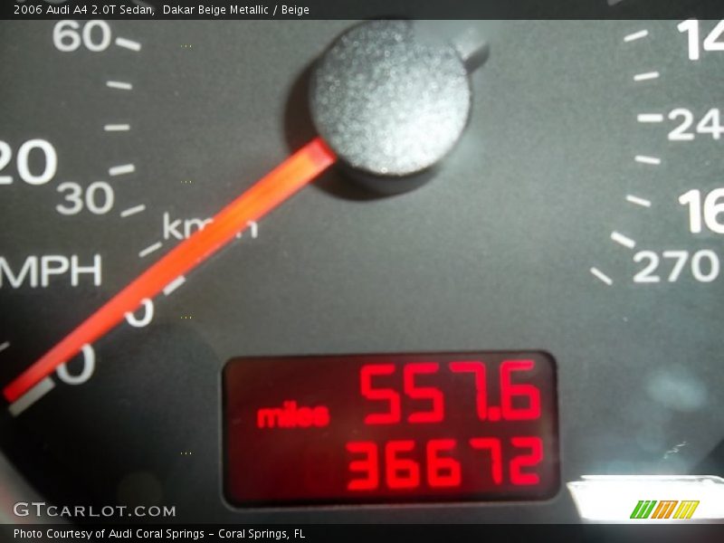 Dakar Beige Metallic / Beige 2006 Audi A4 2.0T Sedan