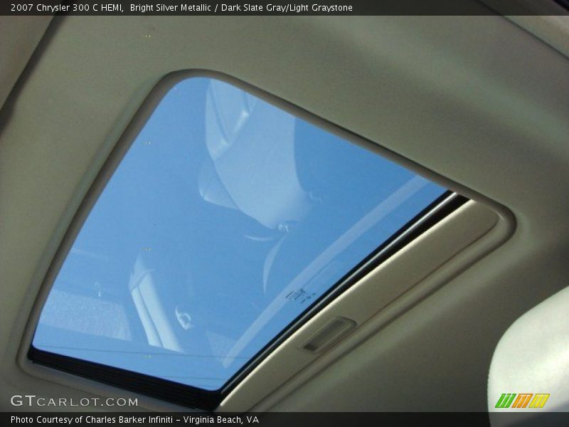 Bright Silver Metallic / Dark Slate Gray/Light Graystone 2007 Chrysler 300 C HEMI