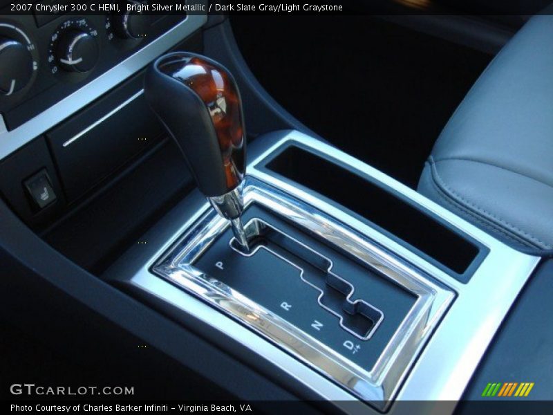 Bright Silver Metallic / Dark Slate Gray/Light Graystone 2007 Chrysler 300 C HEMI